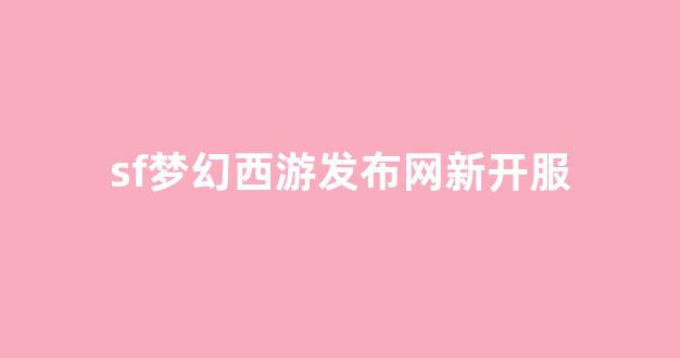 梦幻西游私服发布