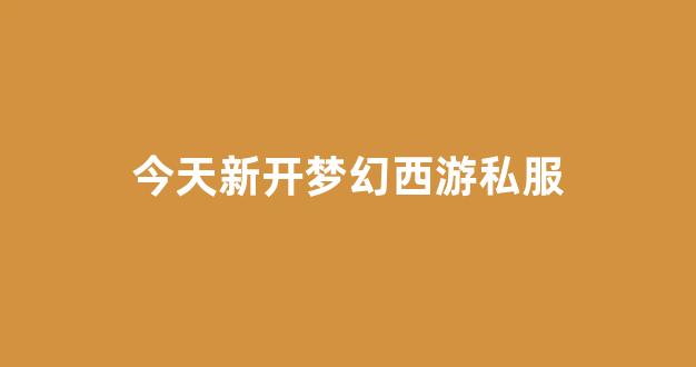 梦幻西游公益服发布网